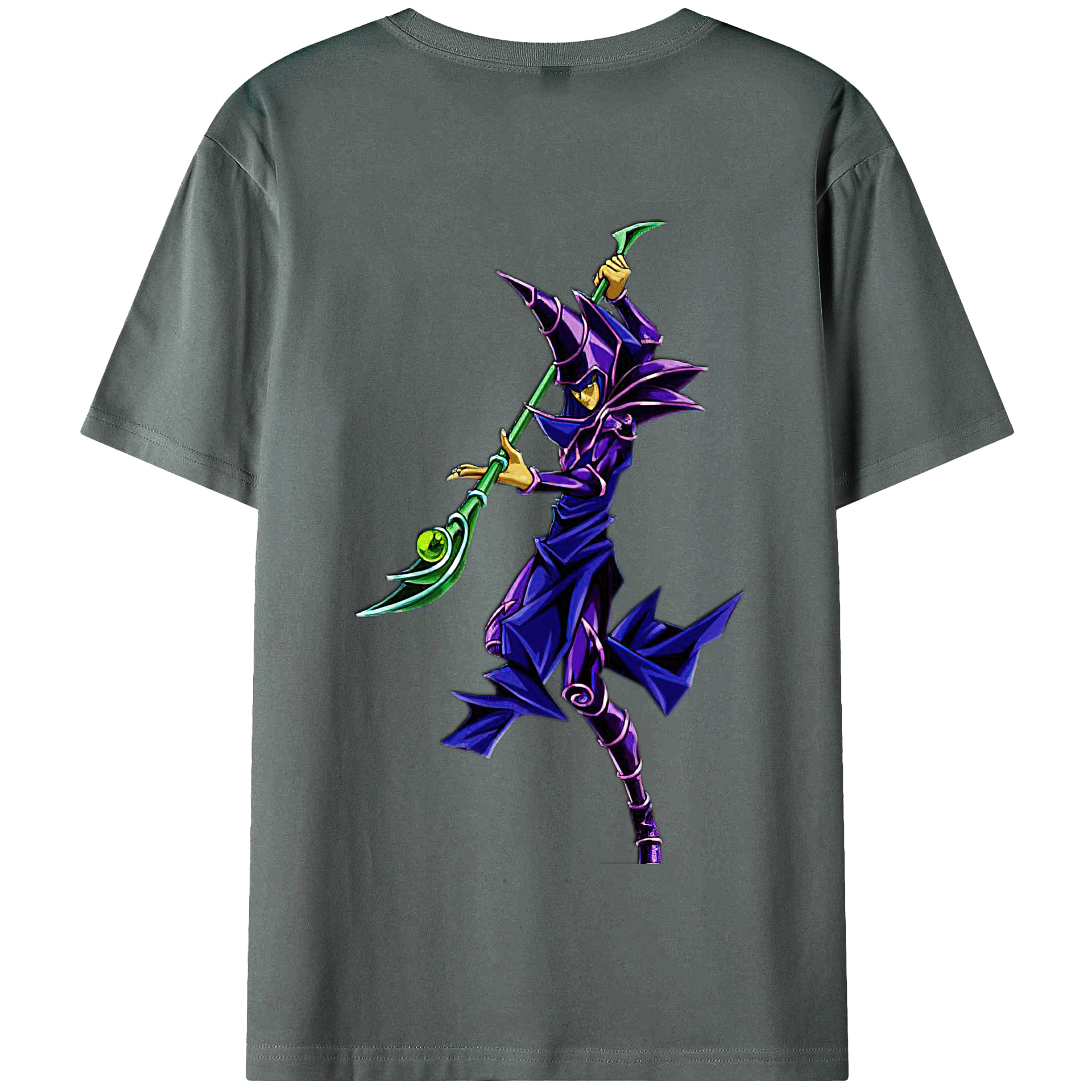 （画像用） 遊☆戯☆王 Yu-Gi-Oh! 綿100％半袖Tシャツ（背面プリント）